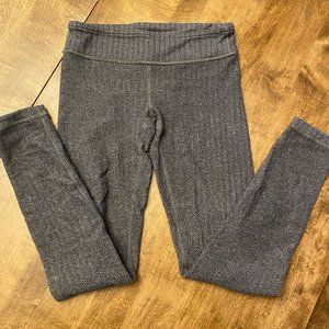 Ivivva by Lululemon Size 7 Herringbone Full Length Leggings